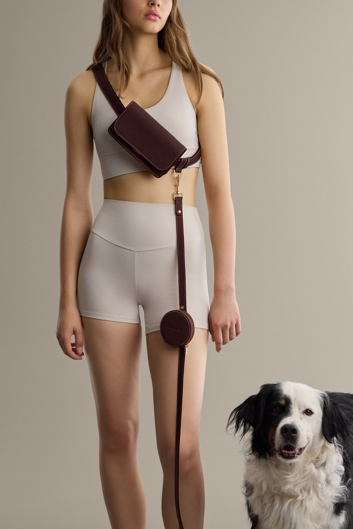 Mini Flap Bag by Arvak + Sól in bordo color, featuring a compact design with a flap closure and stylish details.
