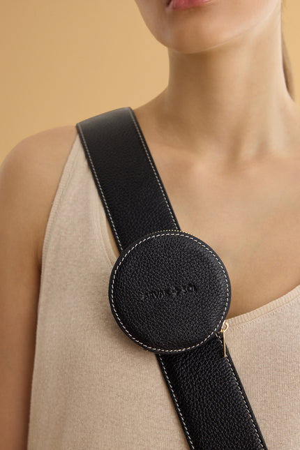 Round Coin Purse / Waste Bag Holder